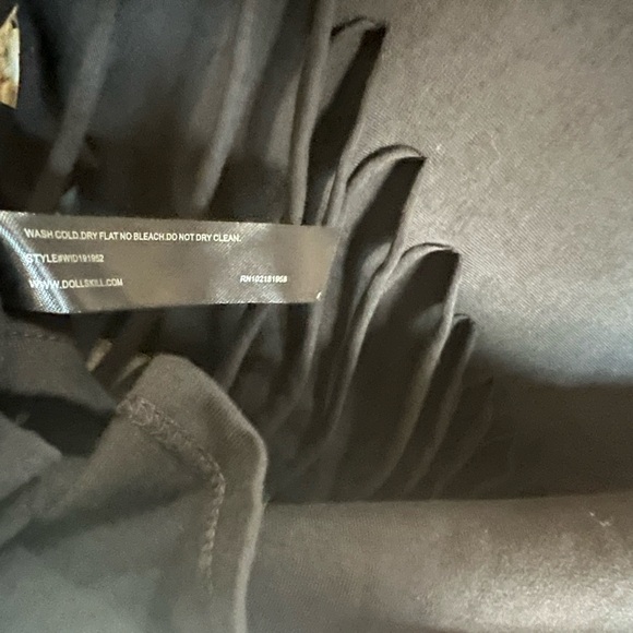 Dolls Kill Widow Portal to Hell Shredded Dress - Picture 5 of 9